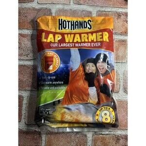 Hot Hands Lap Warmer 16" X 10" - Up to 8 Hours of Long Lasting Heat 1 Count